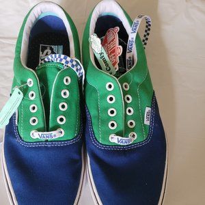 NWT Vans Authentic Blue and Green